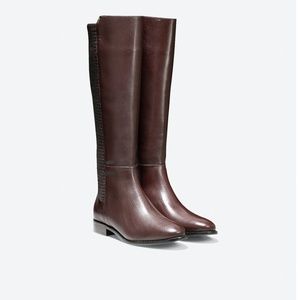 Cole Haan Rockland tall boots brown (5.5)